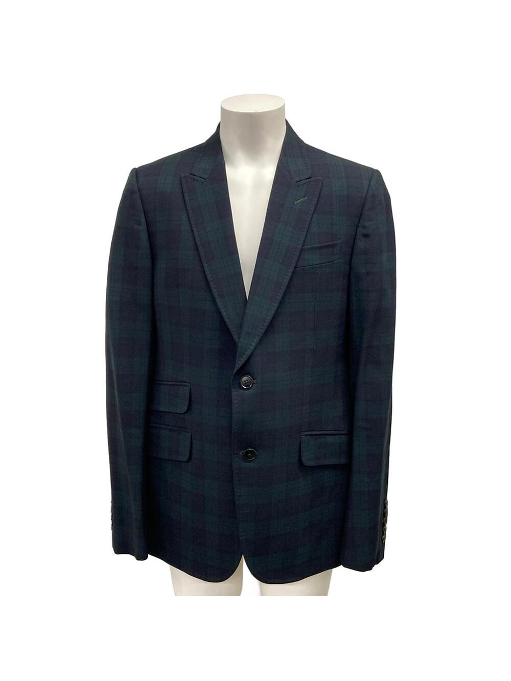 Gucci Black Watch Outer Fabric] Wool #346404G11B